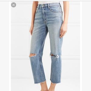 GRLFRND helena distressed jean